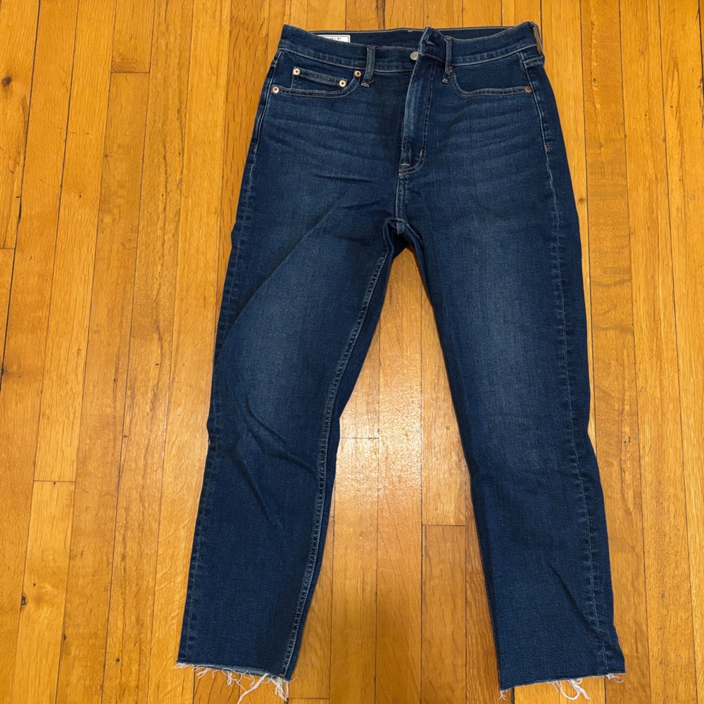 GAP Dark Blue Straight Jeans